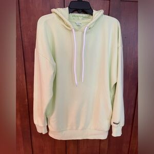 NWOT Core 10 by Reebok Oversized Fleece Hoodie Lime Green